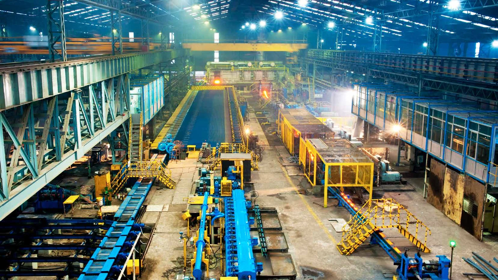 The RSRM factory hall and rolling equipment